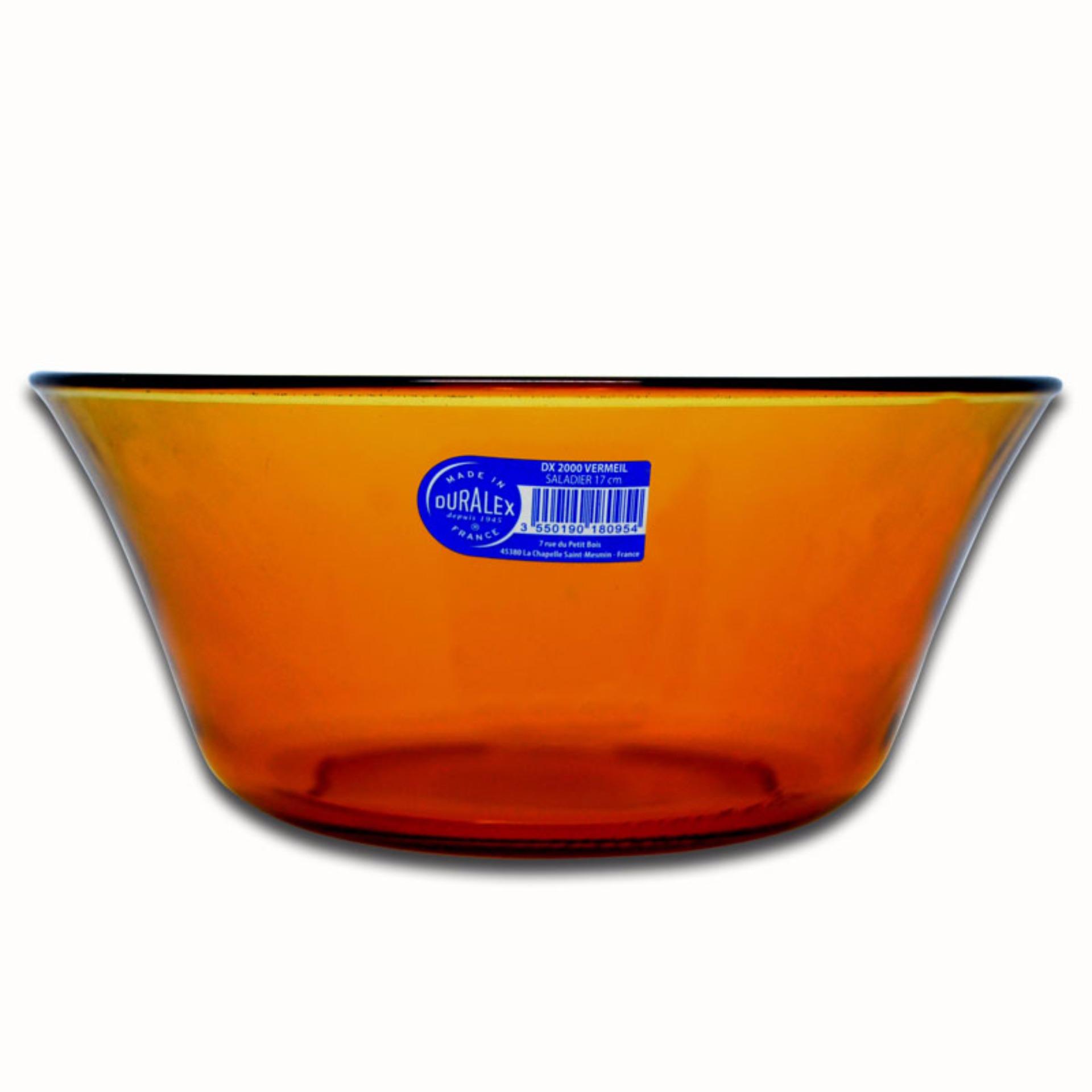 Duralex Glass Amber Bowl 23 cm - 2008DF06 - Mangkuk Sayur 