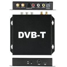 Dvb-t Berbagai Channel Mobile Car Kotak TV Digital Analog mini Tvtuner Kecepatan Tinggi 240 Km/h Kuat Alat Penerima Sinyal untuk Monitor Mobil -Intl