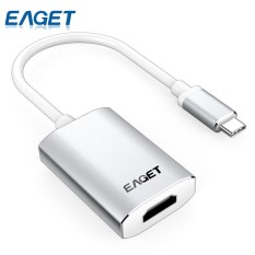 EAGET CH10 Tipe-C untuk HDMI HUB Docking Station 2 In 1 Multifungsi Tipe-C HUB Connect untuk Apple Xiaomi Huawei Laptop Telepon-Intl
