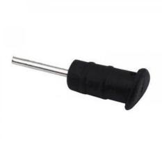 Rimas Earphone Anti-Dust Stopper For Iphone 3G 3GS - Black / Hitam / White / Putih Mencegah Debu Benda Masuk ke Lubang Earphone hp Handphone Berkualitas