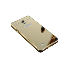 EastJava Hardcase Aluminium Bumper Mirror For Oppo A11 / Joy 3 - Gold