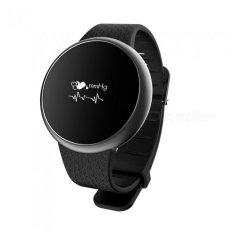Eastor T90 Tahan Air Tekanan Darah Denyut Jantung Smart Watch-Hitam-Intl