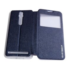 EASYBEAR Asus Zenfone 2 5.5 inchi / ZE550ML / ZE551ML Flipshell / Flipcover / Sarung Case / Case Handphone - Biru Tua