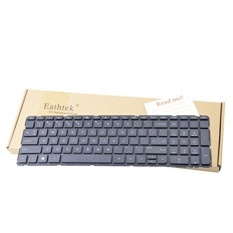 Eathtek Keyboard Pengganti Tanpa Bingkai untuk HP Pavilion 17-E 17-E000 17-E100 17-e002xx 17-e009wm 17-e010us 17-e011nr 17-e012nr 17-e013nr 17-e014nr 17-e016dx 17z-e000 17z-e100 Black US Tata Letak Bolehdeals-Internasional