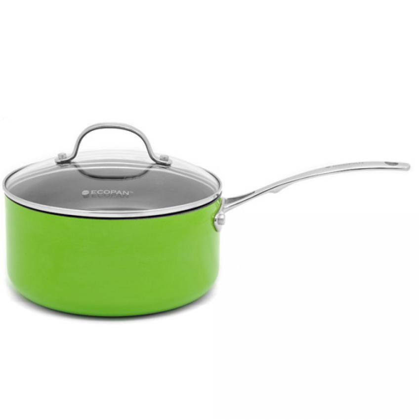 Ecopan Colour 20cm Saucepan Panci Saus- Light Green