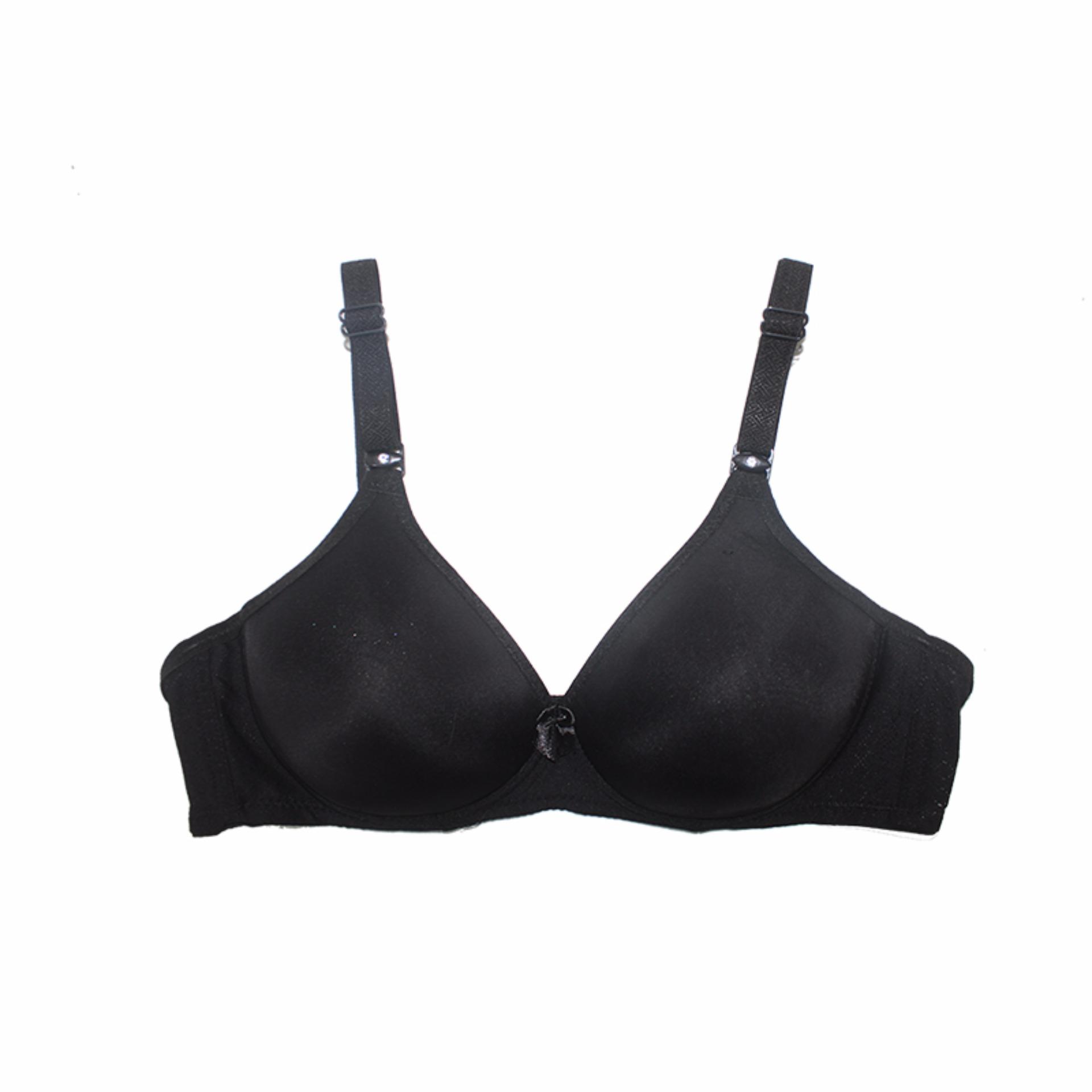 EELIC BRA-05582 HITAM Bra Full Cup Tanpa Kawat
