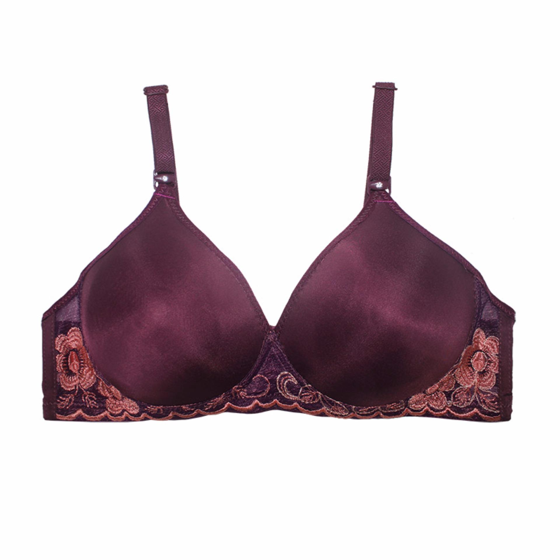 EELIC BRA-05583 UNGU Bra Full Cup Tanpa Kawat
