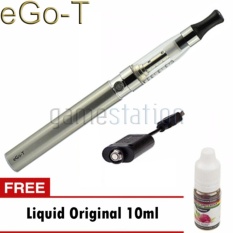 Ego CE5 Rokok Elektrik Vapor eGo-T CE5 Single Blaster Pack + Free Liquid - Silver