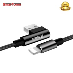 Siku USB Kabel untuk IPhone 8 7 6 6 S Plus SE 5 S IPad Air Mini Metal Nylon Dikepang Kabel Charger Pengisian Cepat Kabel Data-Internasional