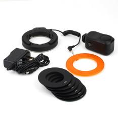 ELEC 48 LED Ring Flash Light Photography For Canon For Nikon For Sigma Camera Len Black