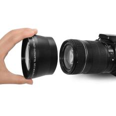 Elec 67 Mm 2.2x Lensa Telefoto untuk Canon 18-135 Mm Lensa untuk Nikon 18-105 Mm Lensa Hitam