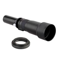 Elec Lightdow 650-1300 Mm F8-16 Panjang Shot Lensa Zoom Manual T2 Dudukan untuk Canon