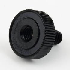Elec Pendek 1/4 untuk Kamera/Tripod/Blitz Braket Pria/Wanita Hitam Baru