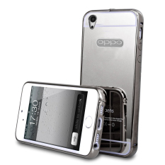Elegant case Aluminium Bumper For Oppo F1 Selfie Expert- Hitam