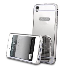 Elegant case Aluminium Bumper For Oppo F1 Selfie Expert - Silver