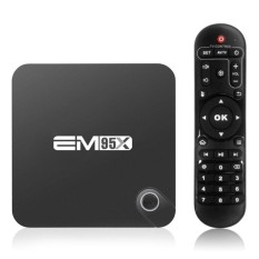 EM95X Android 6.0 TV Box Amlogic S905X Quad Core 64bit 2 GB/16 GB UHD 4 K * 2K60fps mini PC WIFI DLNA Airplay Miracast Bluetooth 4. -Intl