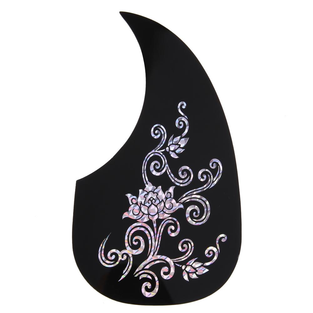 Emas Phoenix Dan Naga Pola Gitar Akustik Pickguard Pick Guard Sticker