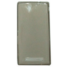 Emco For Sony Xperia C3 Compact Bumper Shield Tinted Case - Abu-abu