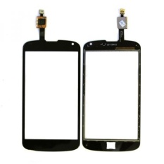 Epartsolution-OEM LG Nexus 4 E960 Lensa Digitizer Kaca Layar Sentuh Hitam Penggantian Bagian Penjual USA-Intl
