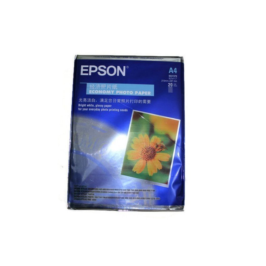 Epson Economy Photo Paper A4 20 Sheets Lazada Indonesia