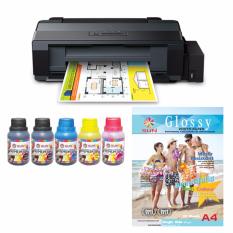 Epson Printer L1300 Sun Nfi Premium 100 Ml Bonus Next Generation Glossy Photo A4