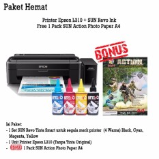 Epson Printer L310 SUN REVO INK BONUS Photo Paper A4