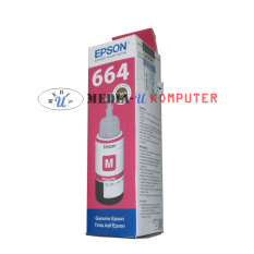 Epson Tinta 664 Original L100 L110 L120 L200 L210 L220 L300 L310 L350 L355 L360 L365 L455 L550 L555 L565 L655 L1300 Magenta (Merah)