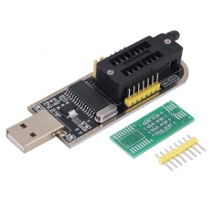 Era 25 SPI Seri 24 EEPROM Ch341A BIOS Writer Routing Lampu Kilat LCD USB Programmer Hitam & Kuning-Intl