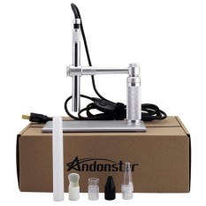 Era Andonstar 500X USB HD Digital Mikroskop Elektronik Kaca Pembesar Elektronik Perak-Intl