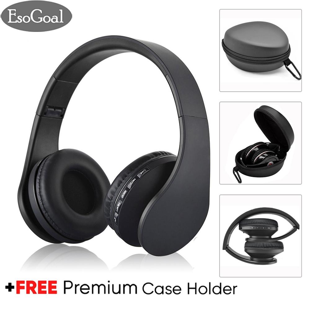 Stereo 35 Mm Kabel Atas Telinga Headphone Headset 