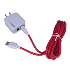 Eter Panjang Data/Kabel Pengisian untuk NABi Jr. Nabi 2 S. NABi Dream Taband Nabi XD Tablet dengan LDNIO-AC200 10 W 5V2. 1A Dual USB OutputUniversal Travel Adaptor-Internasional