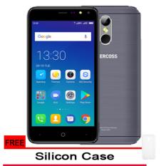 Evercoss M50A 4G Lte Finger Print - Ram 2GB/16GB - Gray + Gratis SIlicon Case Original