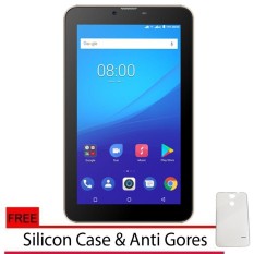 Evercoss U70A Tablet 4G LTE FingerPrint - Ram 1GB/8GB + Gratis Silicon Case &