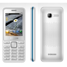 Evercoss V16 TV Analog Dual SIM Candybar Camera