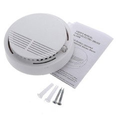 EverPro 5pcs Wireless Cordless Smoke Detector Home Security Fire Alarm Sensor System Battery - intl
