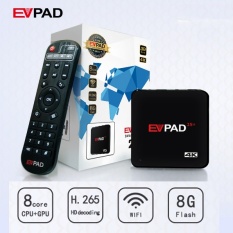Evpad 2 S + Android TV Box 2 S Versi Upgrade 1000 Gratis Saluran Langsung Asia Malaysia Singapura HK Cina Streaming IPTV SZ-Intl