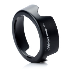 EW-60C-2 58mm Kamera Canon Kelopak Bunga Kerudung Dikirim Oleh Iklanlini.com 3 18 ~ 55mm-Hitam