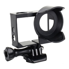 F09612 Kamera Anti-exposure Protective Housing Frame BorderforGoPro HD HERO 3 (hitam)-Intl