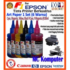 F1 Ink Art Paper Epson 1set(6 warna) @100ml