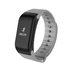 F1 Gelang Heart Rate Monitor Smart Jam Tekanan Darah Darah Oksigen Pelacak Olahraga Pengingat Smart Gelang untuk IOS dan Android- INTL