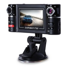 F30 2.7 Inch Mobil DVR Kamera Video Mengemudi Perekam (Hitam)-Intl