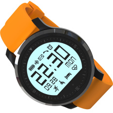 F68 Smart Watch Kebugaran Tracker Jam Tangan Gelang Parameter Denyut Jantung Tidur Monitor IP67 Waterproof Monitor Pedometer Orange