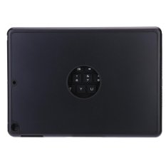 F8S LED 7 Warna Backlit Aluminium Bluetooth Keyboard Smart Folio Case untuk (Hitam)-Intl