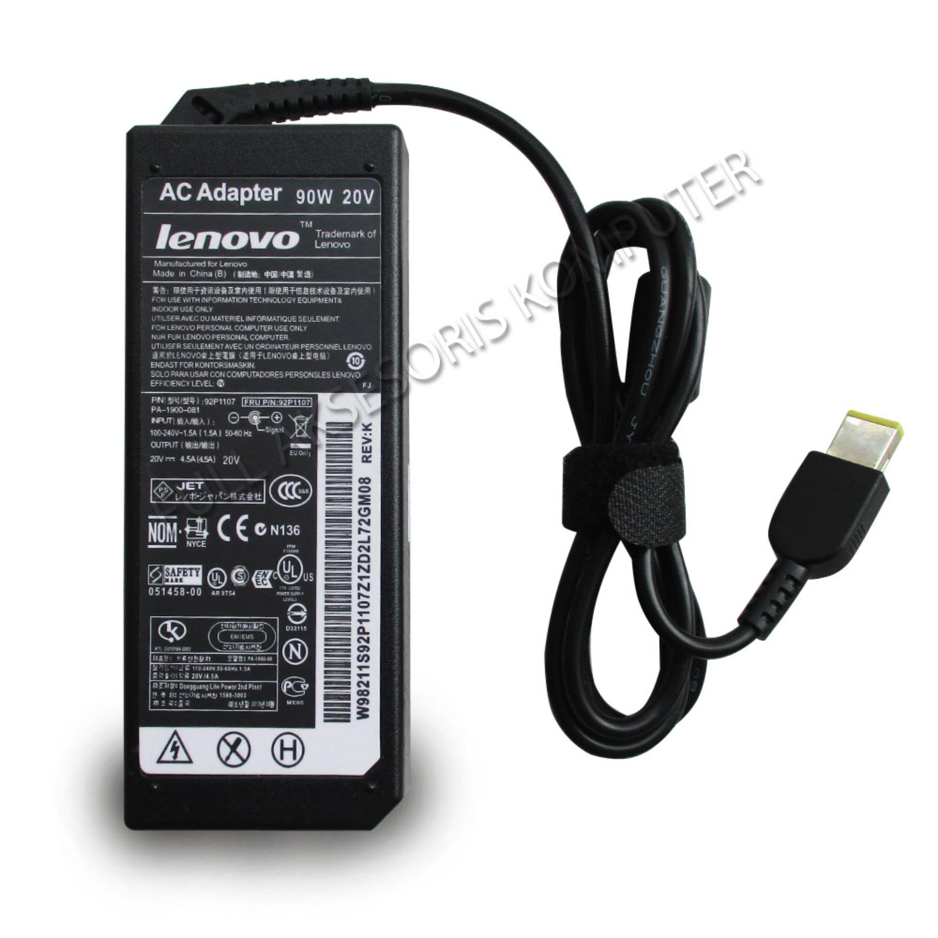 FAK Charger Notebook Replacement for LENOVO 20 V - 4.5 A