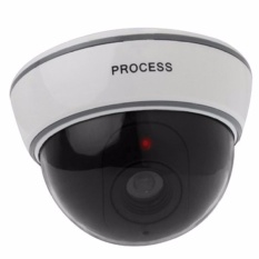 Fake Dummy Dome CCTV Fake Security Camera Anti Maling CCTV Palsu Replika Mirip Asli Kamera Keamanan Dalam Ruangan Bentuk Dome - Black