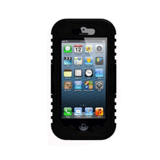 Fang Fang Tahan Air Shockproof Dirt Snow Proof Tahan Lama Case Cover untuk IPhone 6/6 S 4.7 (Hitam)