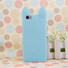 Fashion Kartun 3D Koko Cute Ear Cat Silicon Soft Back Case Cover untuk IPhone 5 S 5 5g Telepon Shell