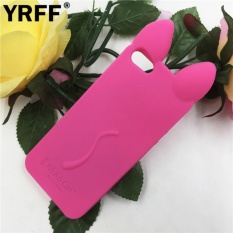 Fashion Kartun 3D Koko Cute Ear Cat Silicon Soft Back Case Cover untuk IPhone 5 S 5 5g SE Ponsel Shell-Intl