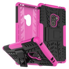 Fashion Tugas Berat Lapis Ganda Anti Guncang Pelindung Hibrid Penutup Pelindung dengan Tempat Stan Berdiri untuk Xiaomi Mi Mix-Intl