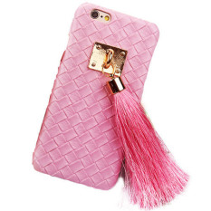 Fashion Mewah Phone Back Case untuk Apple untuk IPhone 6 Plus (Warna: Pink)